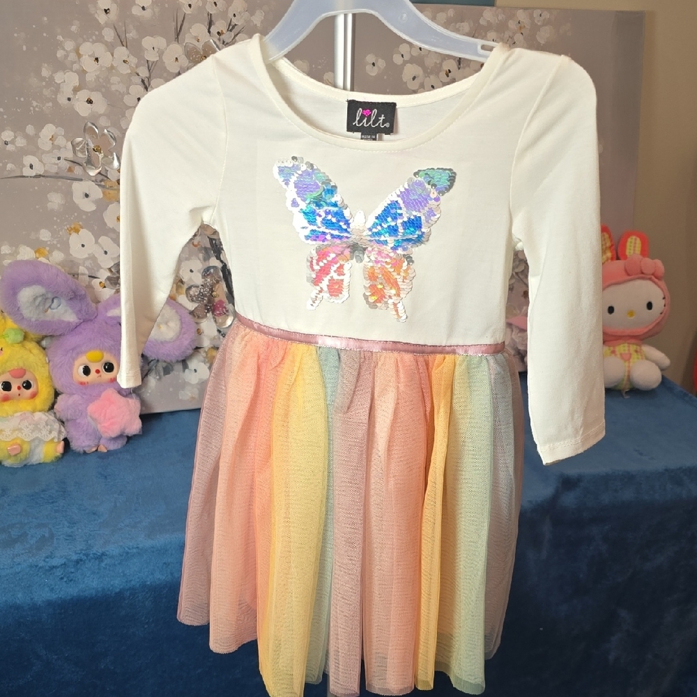Butterfly Dress Size 4t